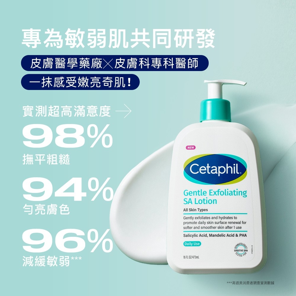 Cetaphil舒特膚 三酸煥膚嫩亮修護乳