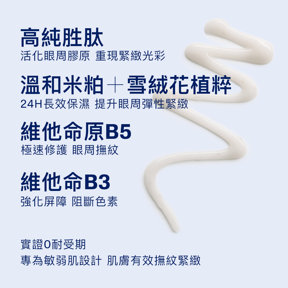 Cetaphil舒特膚 胜肽緊緻賦活眼部精華