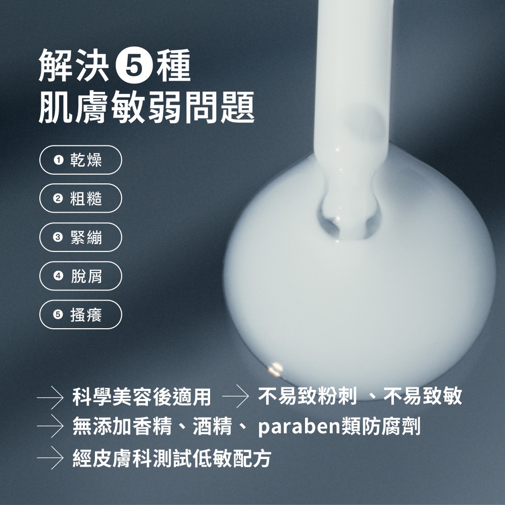 Cetaphil舒特膚 夜間喚新修護精華