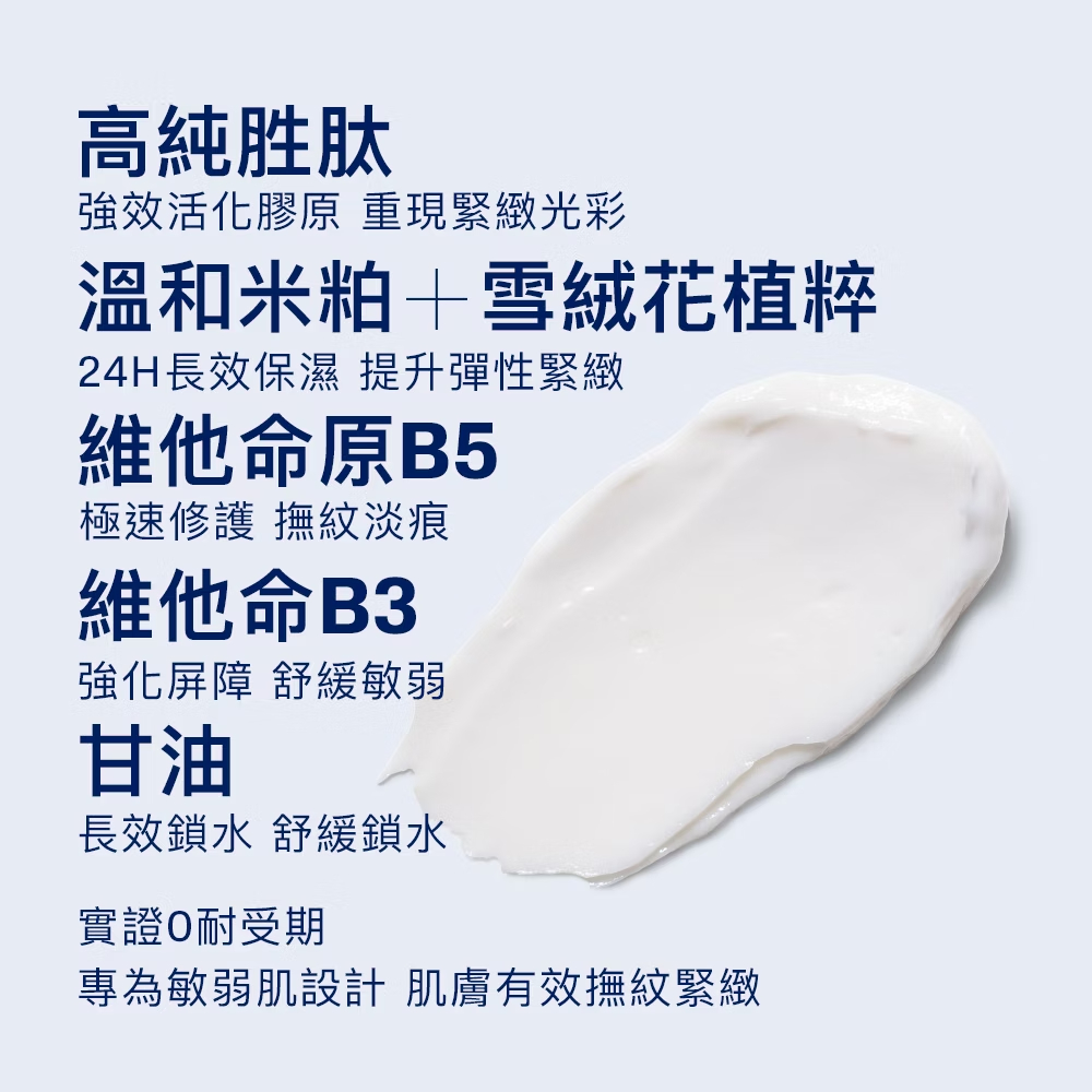 Cetaphil舒特膚 胜肽緊緻賦活修護乳霜